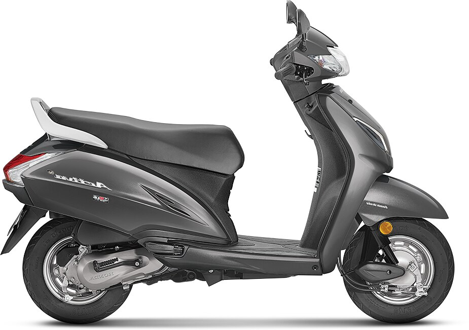 Honda Activa 5G STD - Matt Axis Grey - Scooters - Red Honda, Mandaveli